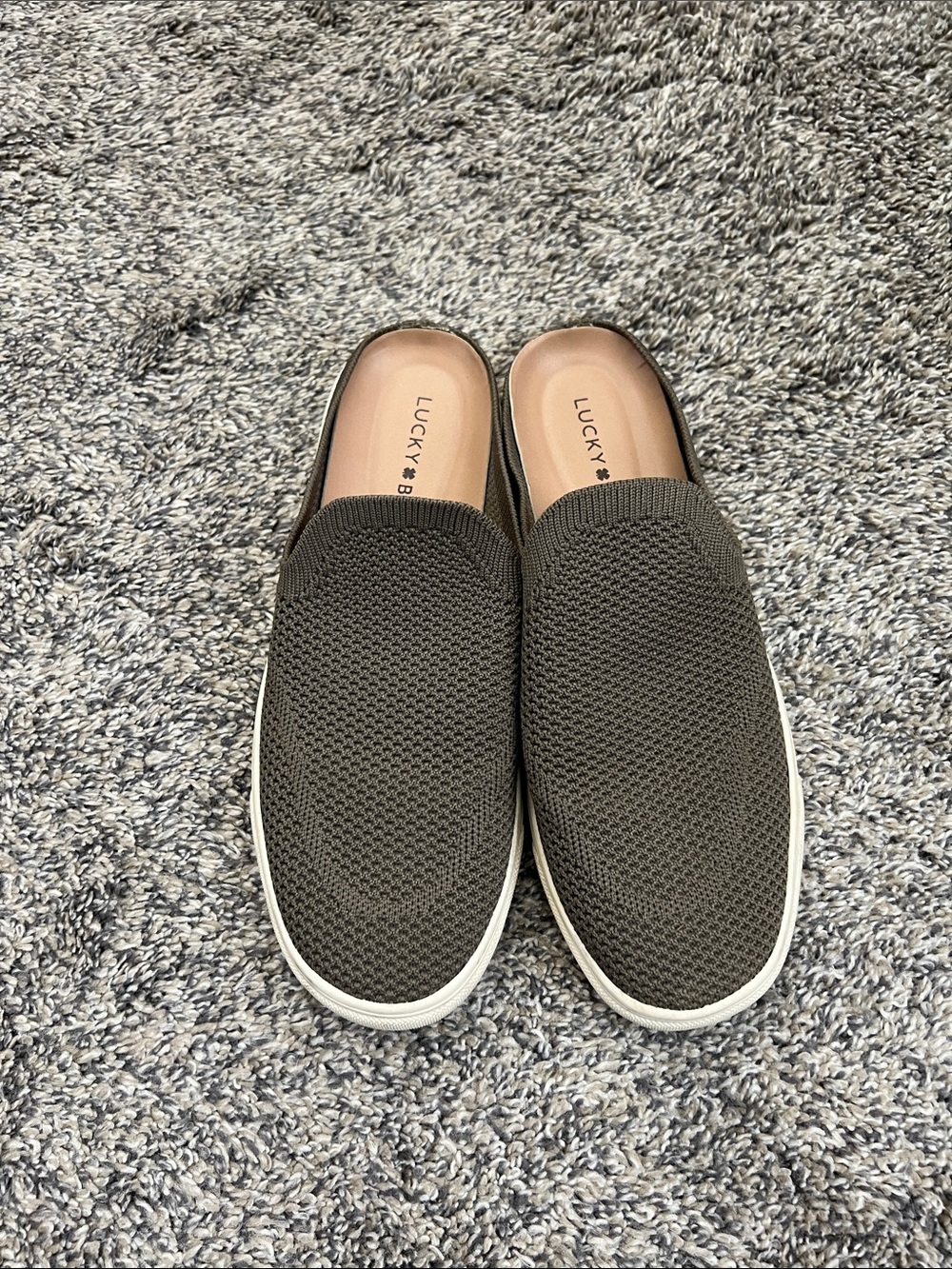 Lucky Brand LP-IARLAN Textile green Slip-On Sneakers US 6.5